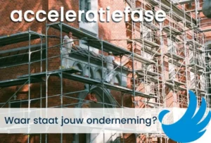 Waar staat jouw onderneming: acceleratiefase