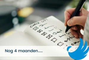 Nog 4 maanden tot einde van het jaar