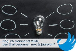 Nog 2,5 maand tot 2026 – ben jij al begonnen met je jaarplan?