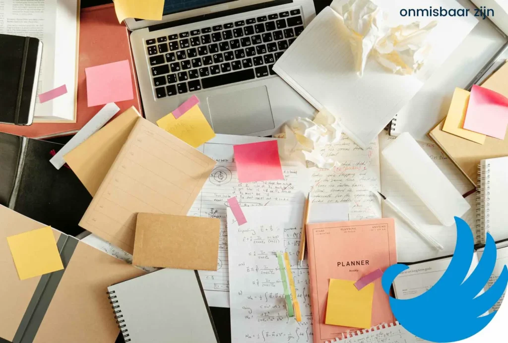 Een week weg en alles loopt vast